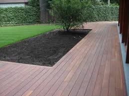 houten vloer tuin