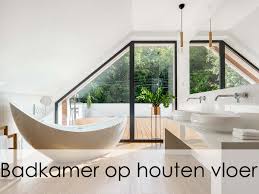 houten vloer badkamer betegelen