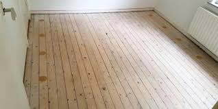 houten vloer met vloerverwarming