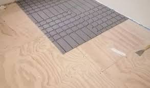 vloerverwarming houten ondervloer