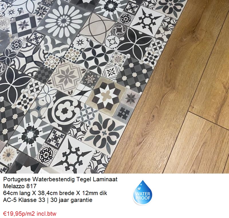 laminaat over tegels
