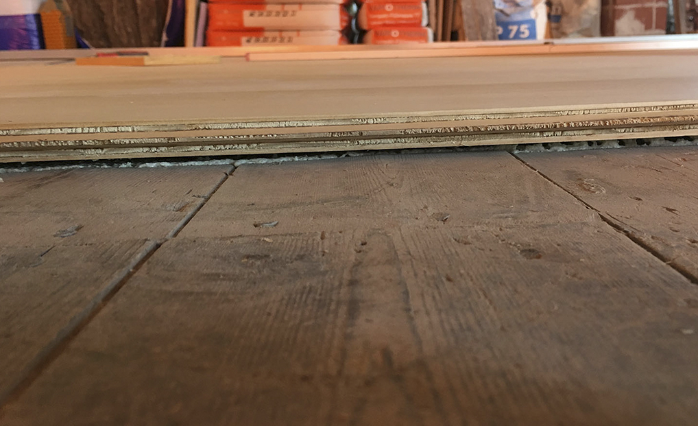 houten ondervloer