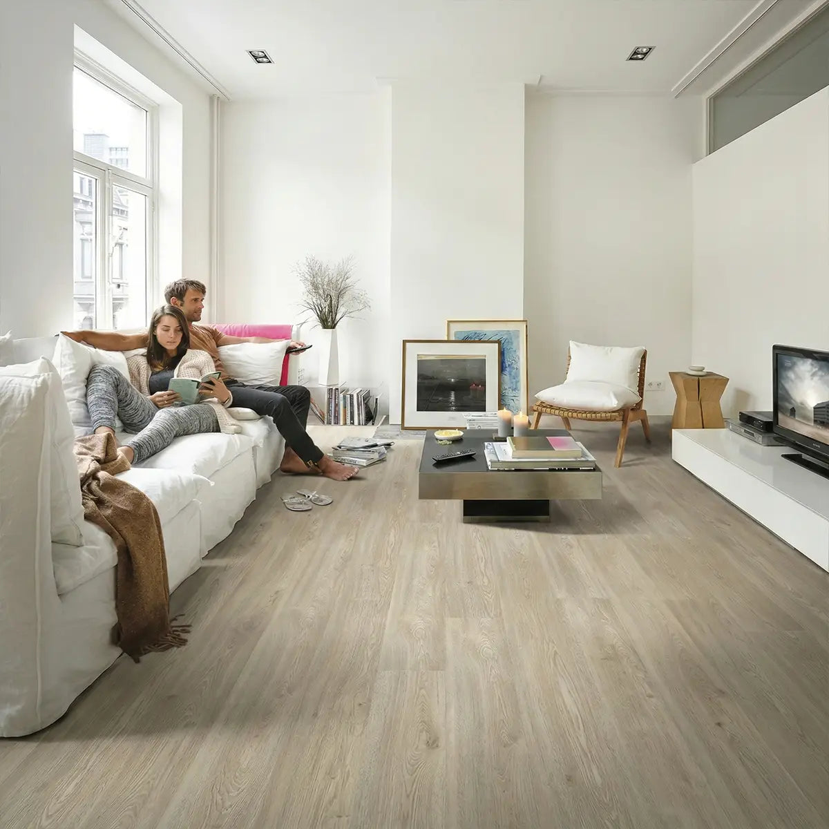 vloer pvc visgraat